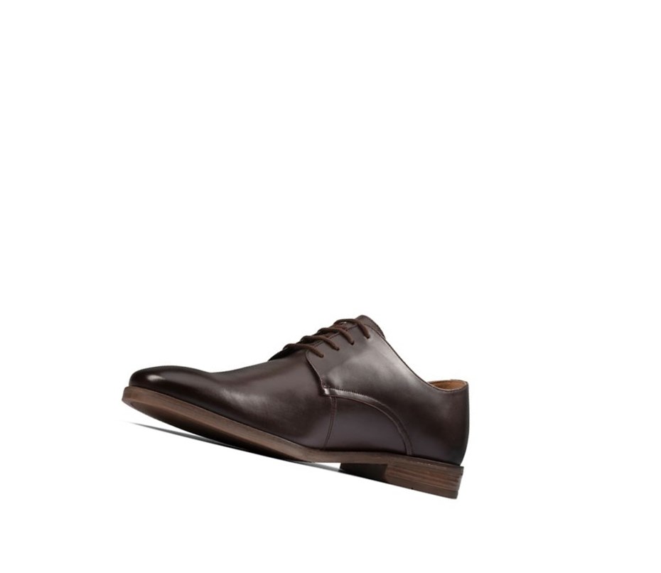 Clarks Stanford Walk Leder Wanderschuhe Herren Dunkelbraun | AEHK16284