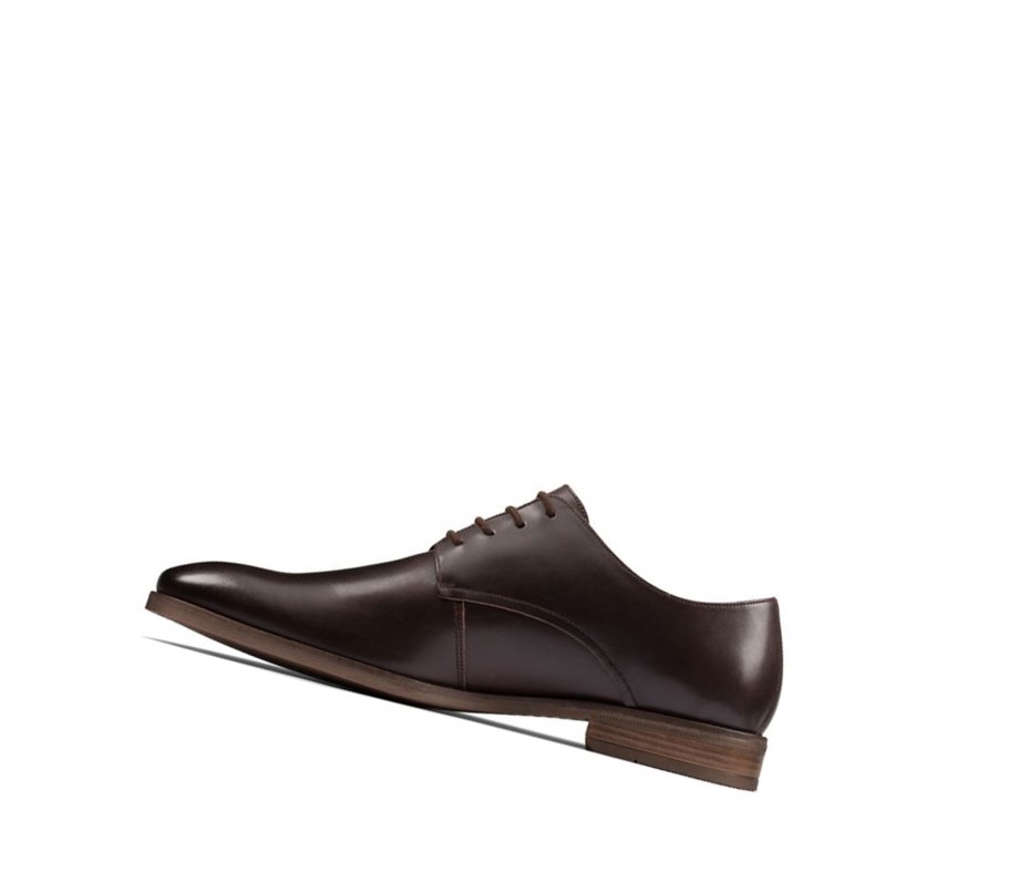 Clarks Stanford Walk Leder Wanderschuhe Herren Dunkelbraun | AEHK16284