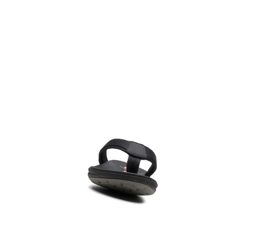 Clarks Step Beat Dune Textil Lässige Sandalen Herren Schwarz | KTZX89523