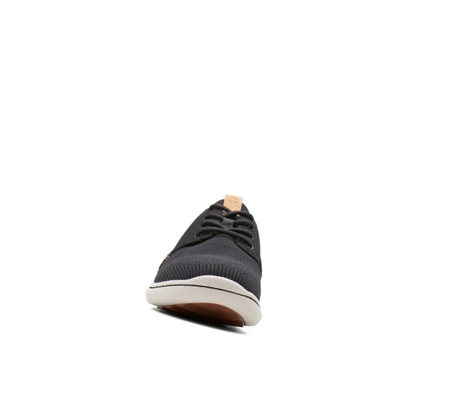 Clarks Step Urban Mix Sneakers Herren Schwarz | NDHA63791