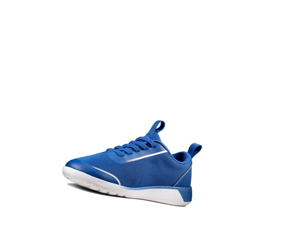 Clarks Suburb Spark Sneakers Jungen Blau | ELWY85107