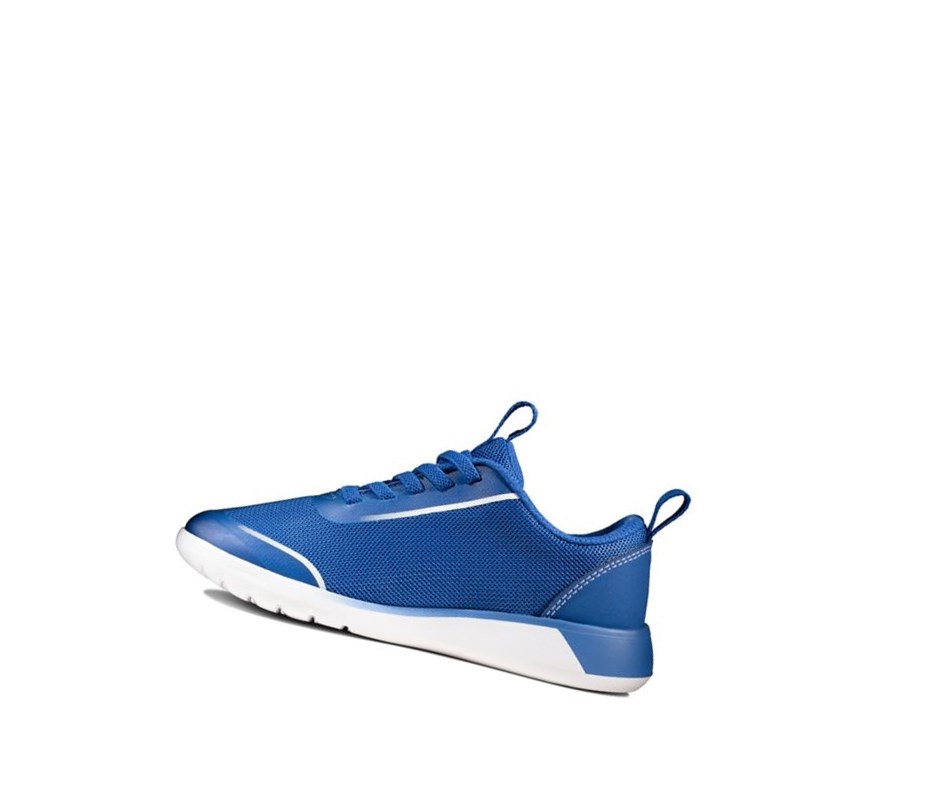 Clarks Suburb Spark Sneakers Jungen Blau | ELWY85107