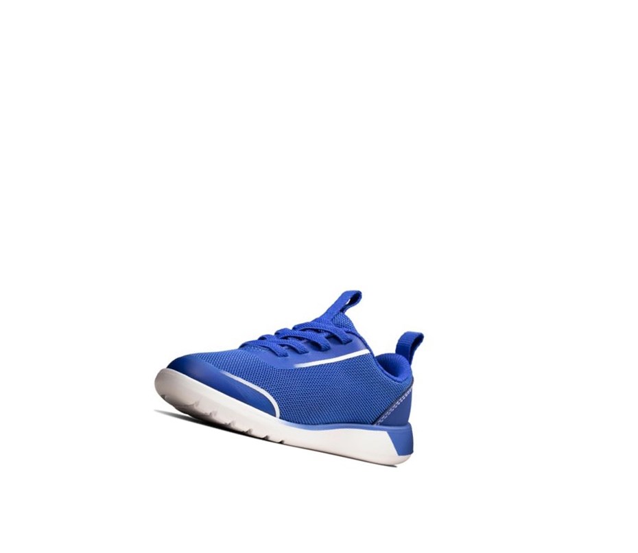 Clarks Suburb Spark Sneakers Jungen Blau | JYKF14768