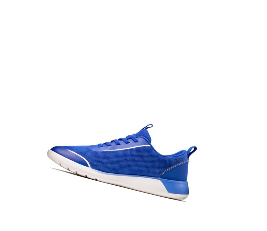 Clarks Suburb Spark Sneakers Jungen Blau | MUYT82639