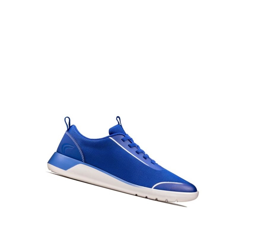 Clarks Suburb Spark Sneakers Jungen Blau | MUYT82639