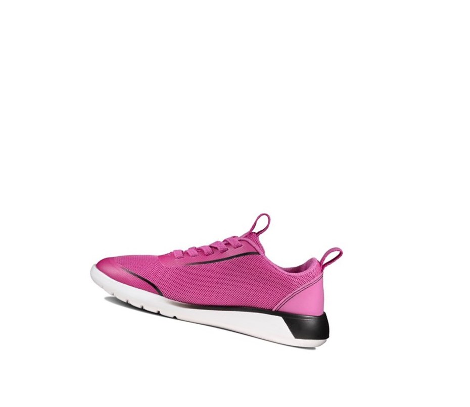 Clarks Suburb Spark Sneakers Mädchen Rosa | WYGS10845