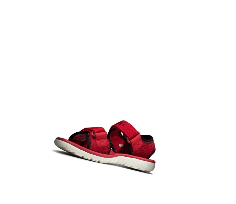 Clarks Surfing Glove Lässige Sandalen Jungen Rot | WXNC10965