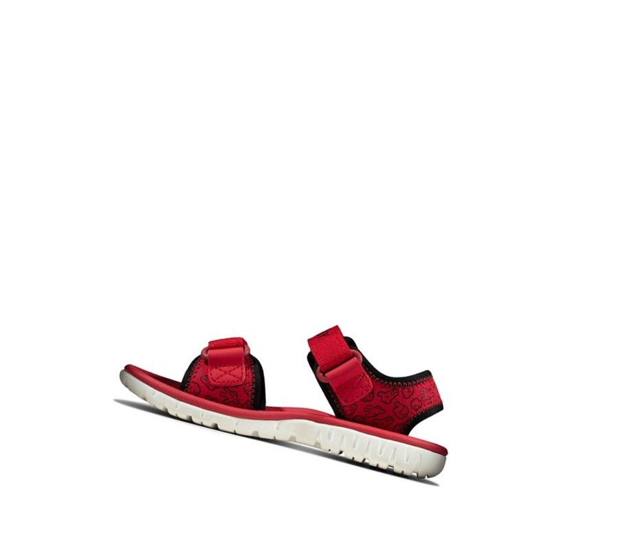 Clarks Surfing Glove Lässige Sandalen Jungen Rot | WXNC10965