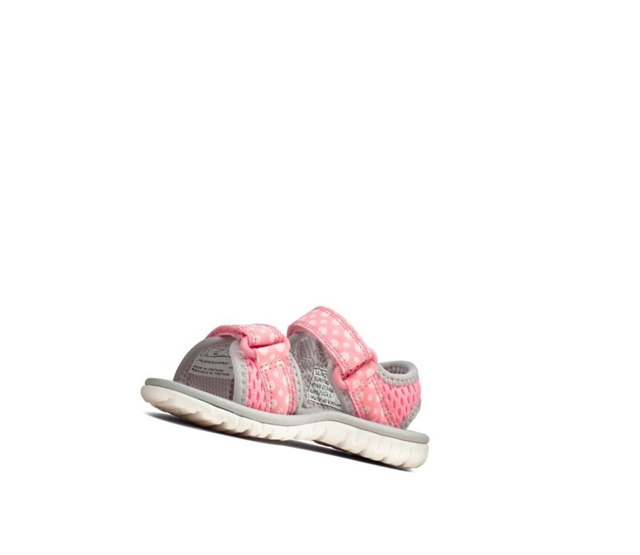 Clarks Surfing Tide Freizeitschuhe Jungen Rosa | LEAO71054