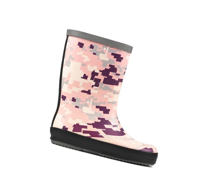 Clarks Tarri Splash Regenstiefel Mädchen Rosa | RQIC28953