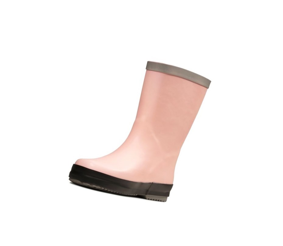 Clarks Tarri Splash Synthetik Regenstiefel Mädchen Rosa | EKYI01247