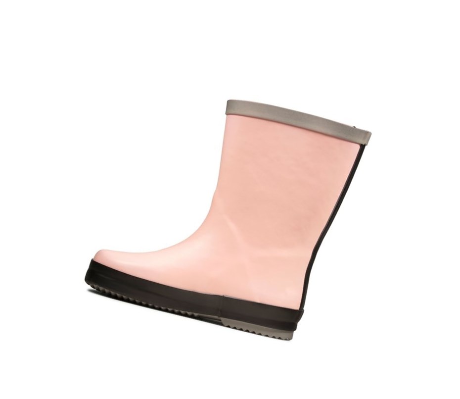 Clarks Tarri Splash Synthetik Regenstiefel Mädchen Rosa | EKYI01247