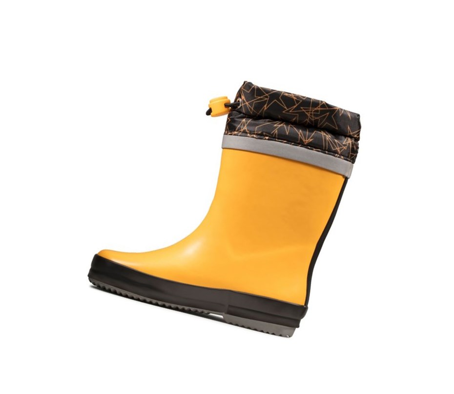 Clarks Tarri Tie Regenstiefel Mädchen Gelb | BODR67832