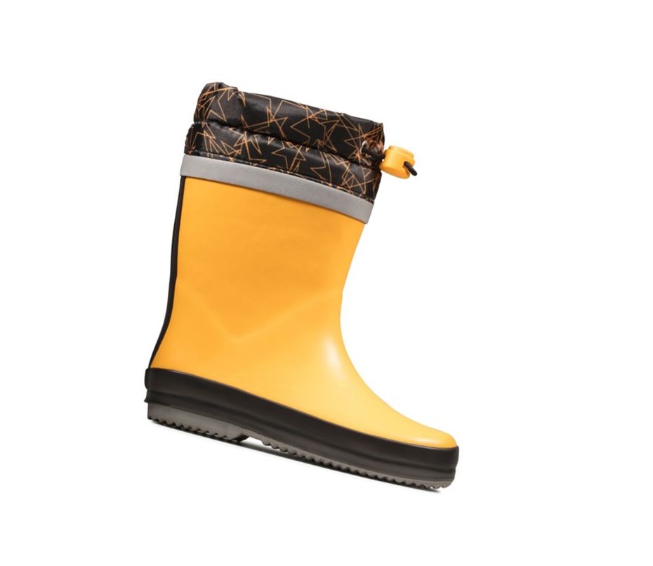Clarks Tarri Tie Regenstiefel Mädchen Gelb | BODR67832
