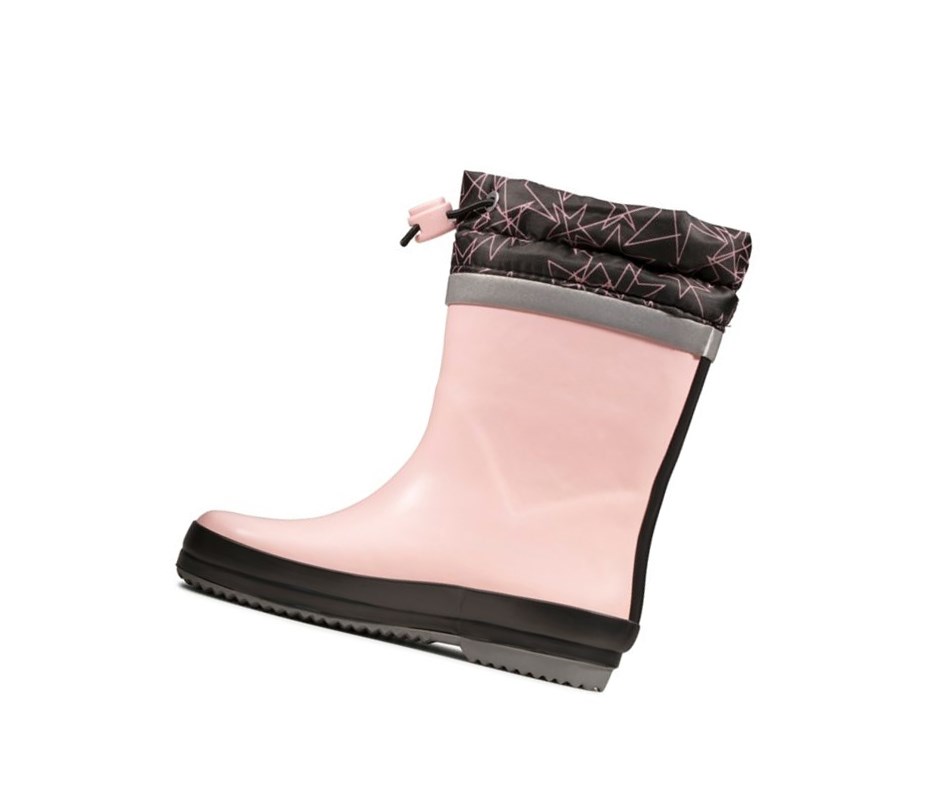 Clarks Tarri Tie Regenstiefel Mädchen Rosa | UKAR85237