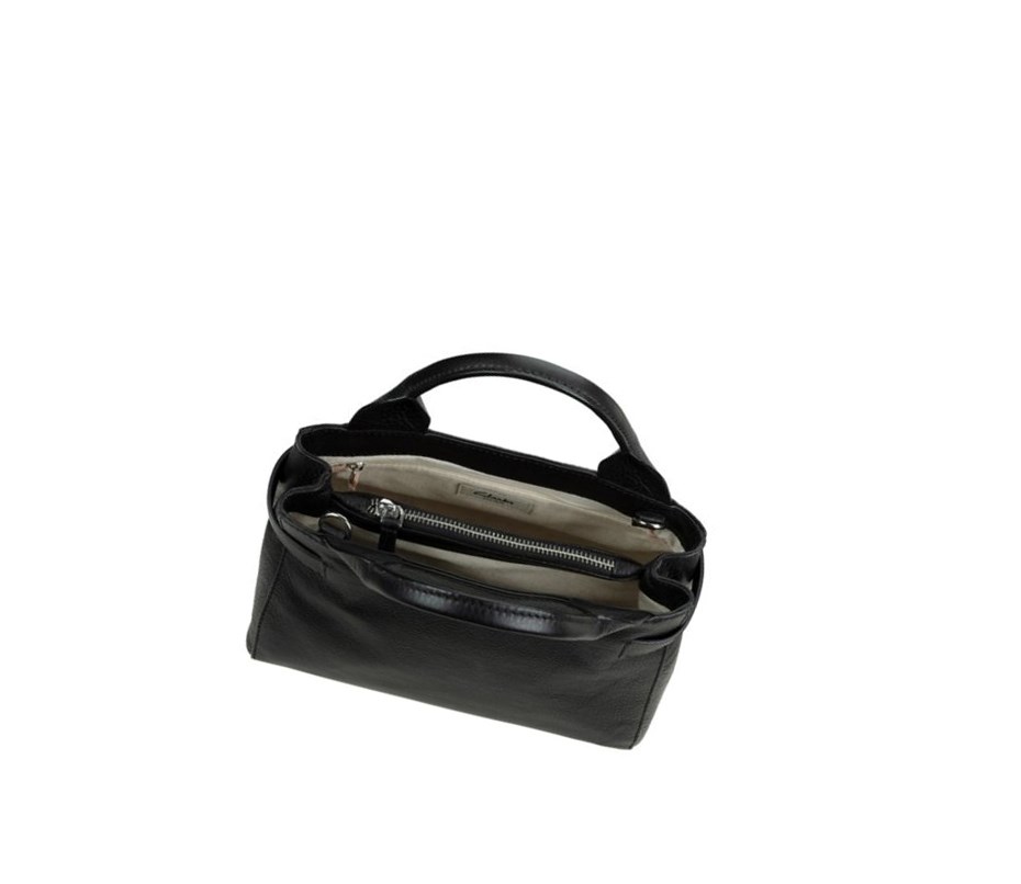 Clarks The Ella Small Leder Mini Taschen Damen Schwarz | ULPG67298