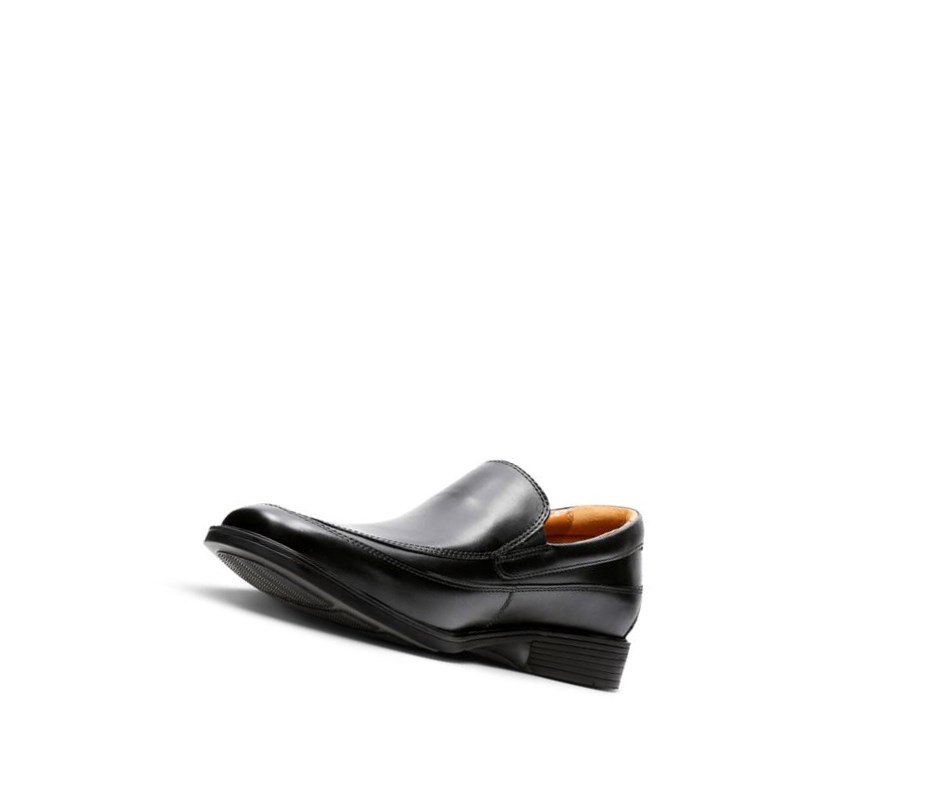 Clarks Tilden Free Leder Loafers Herren Schwarz | TRUQ61459