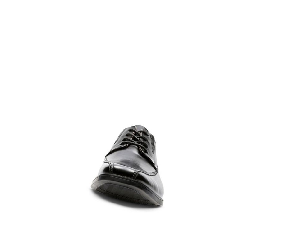 Clarks Tilden Walk Leder Wanderschuhe Herren Schwarz | IQXT85932