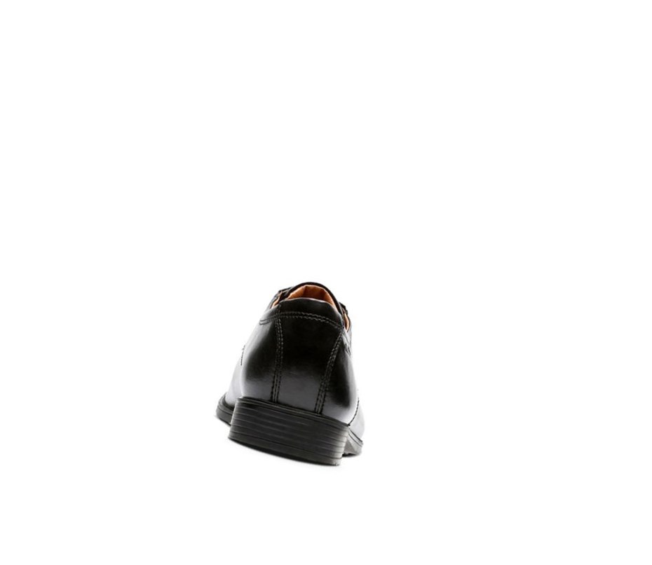 Clarks Tilden Walk Leder Wanderschuhe Herren Schwarz | IQXT85932