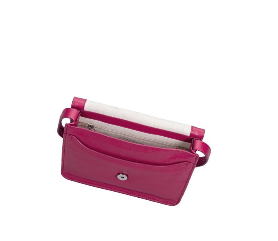 Clarks Treen River Leder Mini Taschen Damen Fuchsie | VJZO84502