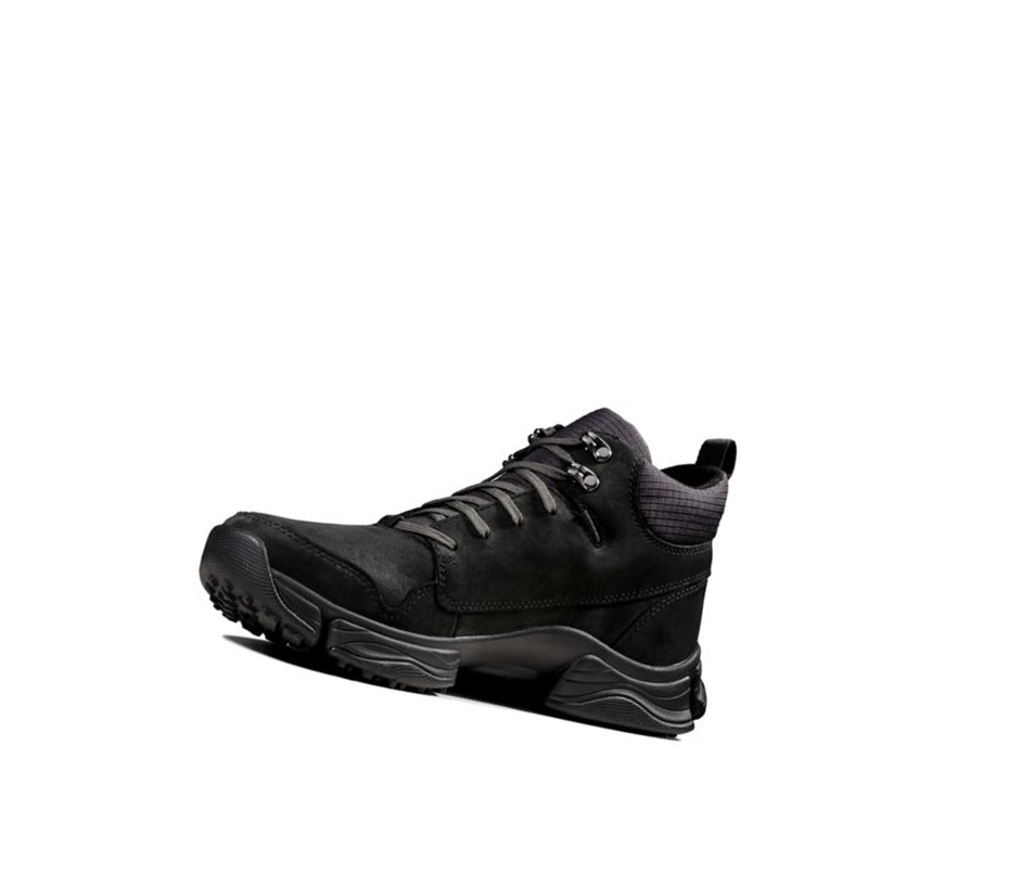 Clarks Tri Path Hike Textil Wanderschuhe Herren Schwarz | REMD75608