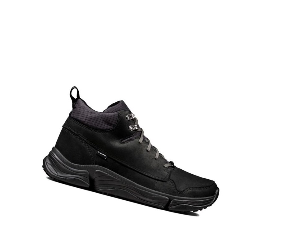 Clarks Tri Path Hike Textil Wanderschuhe Herren Schwarz | REMD75608