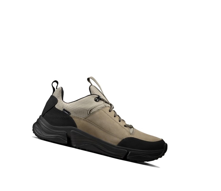 Clarks Tri Path Walk Textil Sneakers Herren Olivgrün | JCBZ69502