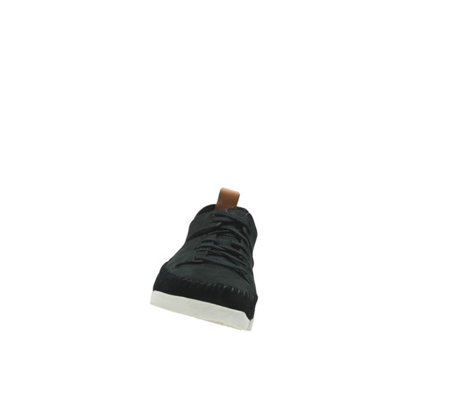 Clarks Trigenic Flex Nubuck Sneakers Damen Schwarz | DQJP97250