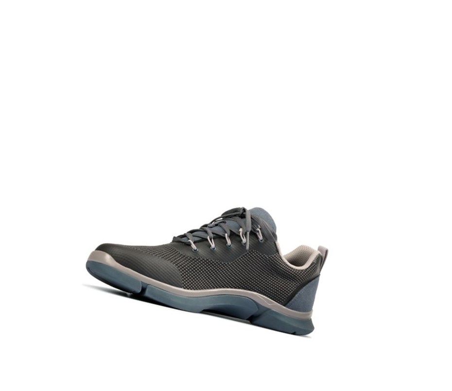 Clarks Triken Jump Textil Freizeitschuhe Herren Blau | ZOVC74069
