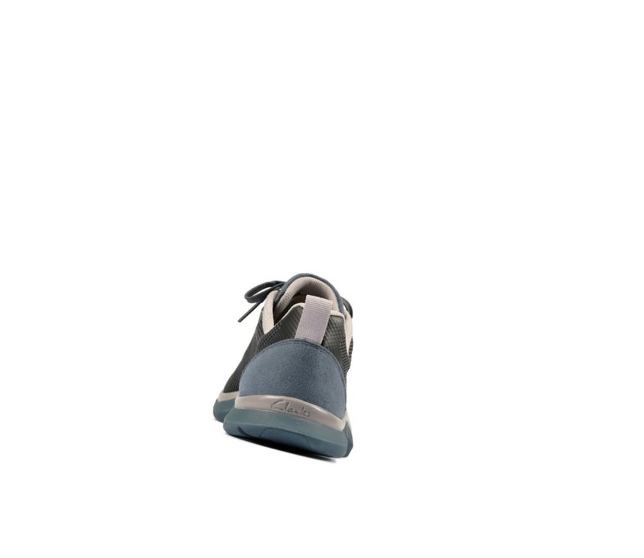 Clarks Triken Jump Textil Sneakers Herren Blau | ZMRX01746