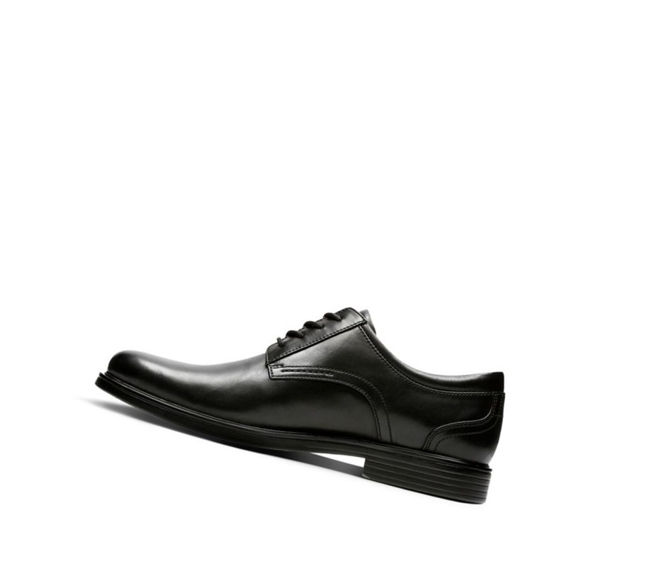 Clarks Un Aldric Spitze Leder Lederschuhe Herren Schwarz | MGWL13497
