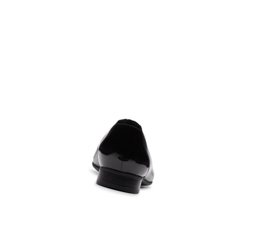 Clarks Un Blush Cap2 Leder Lederschuhe Damen Schwarz | PFEI65492