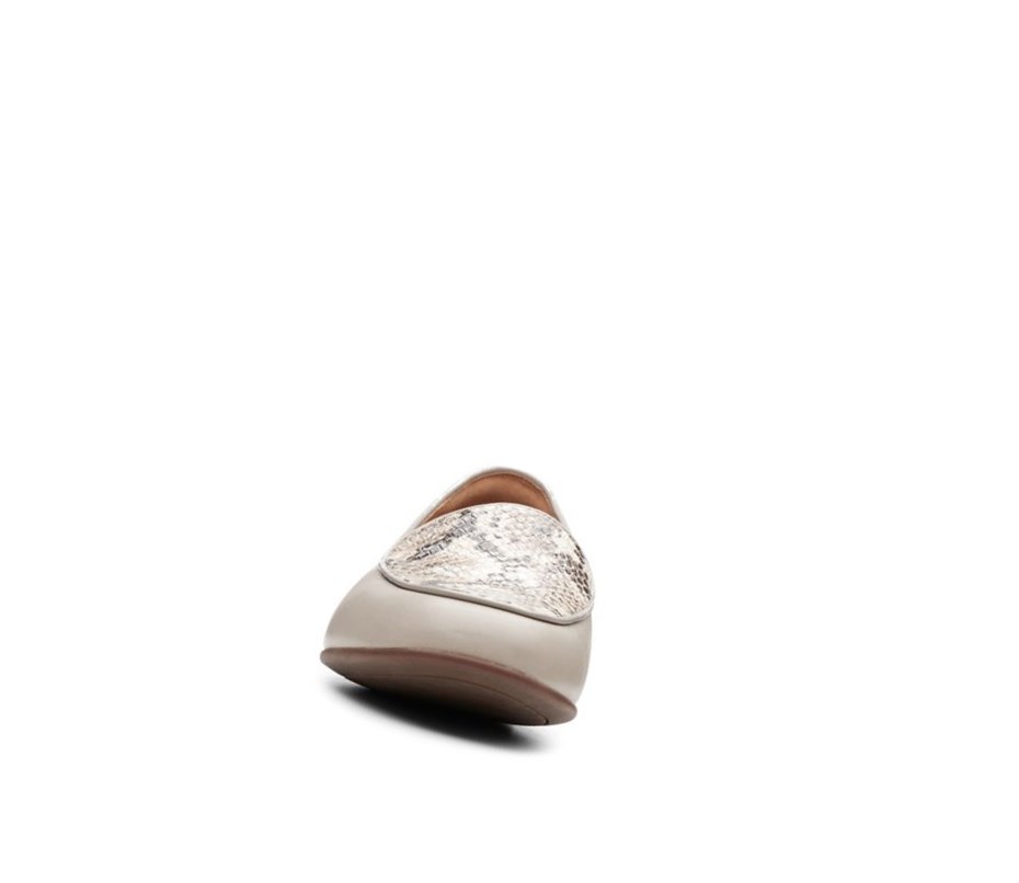 Clarks Un Blush Ease Leder Weite Fit Lederschuhe Damen Gold | VMWU53268