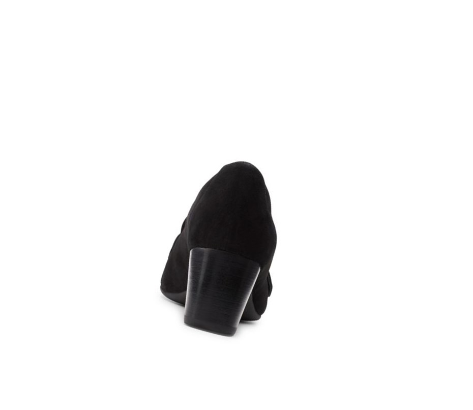 Clarks Un Cosmo Go Wildleder Hohe Schuhe Damen Schwarz | NXJL21635