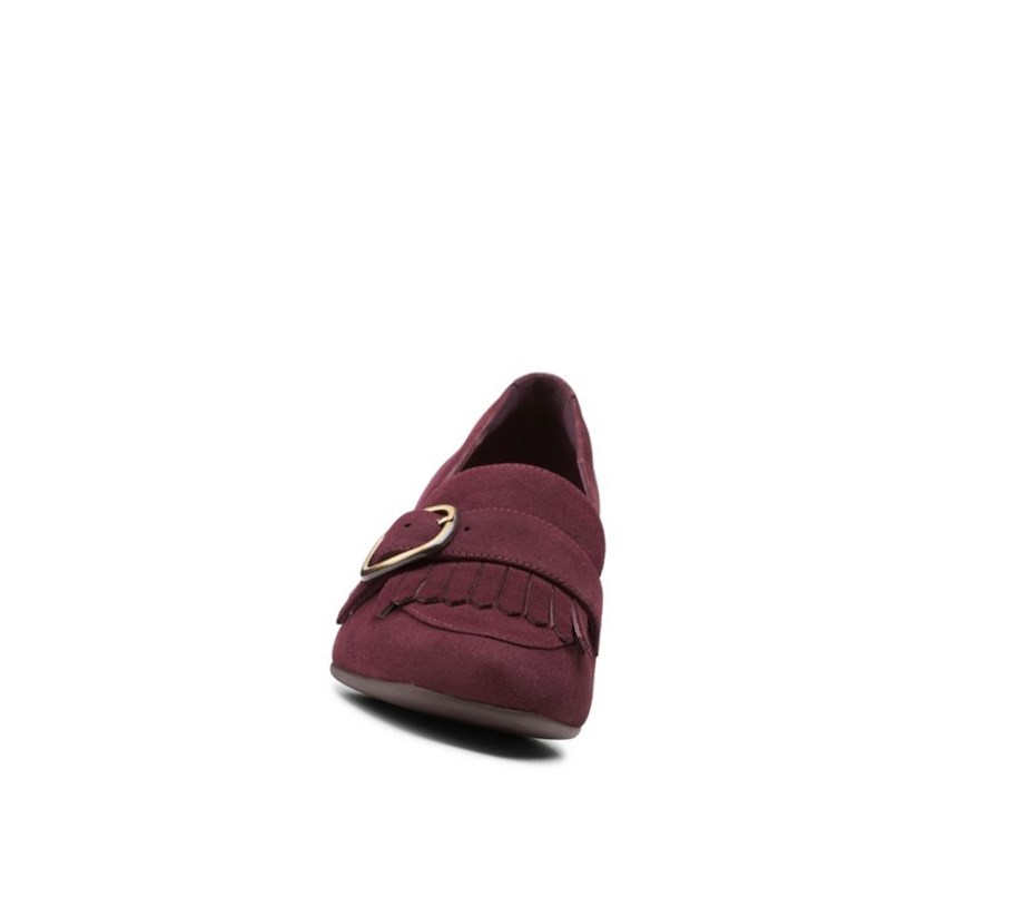 Clarks Un Cosmo Go Wildleder Hohe Schuhe Damen Bordeaux | SLPD46301