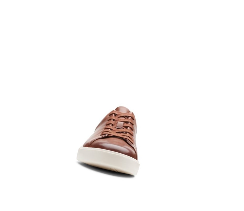 Clarks Un Costa Spitze Leder Lederschuhe Herren Braun | LATZ43251