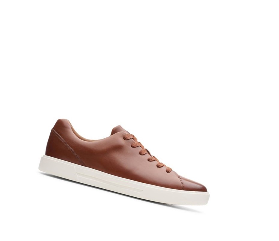 Clarks Un Costa Spitze Leder Lederschuhe Herren Braun | LATZ43251