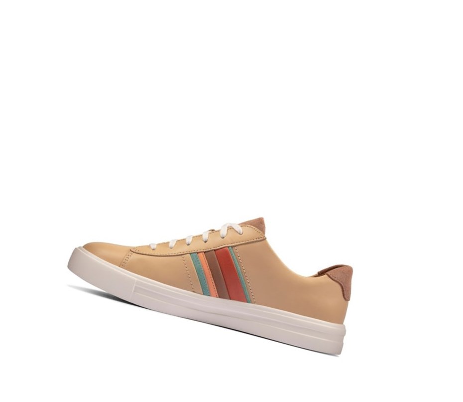 Clarks Un Maui Band Spitze-ups Wildleder Flache Schuhe Damen Hellbraun | YNXA37405