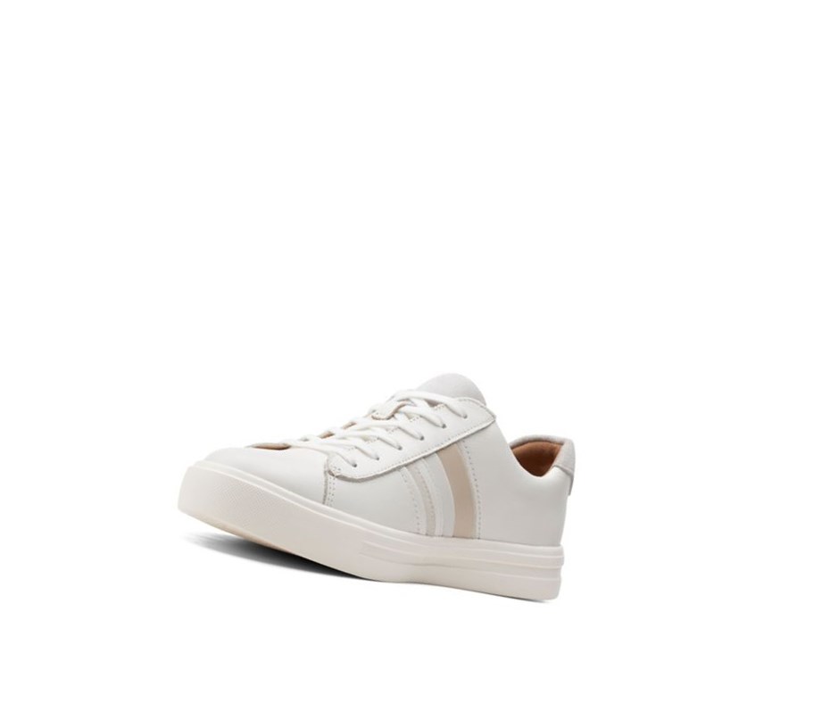 Clarks Un Maui Band Wildleder Freizeitschuhe Damen Weiß | KLHO10924