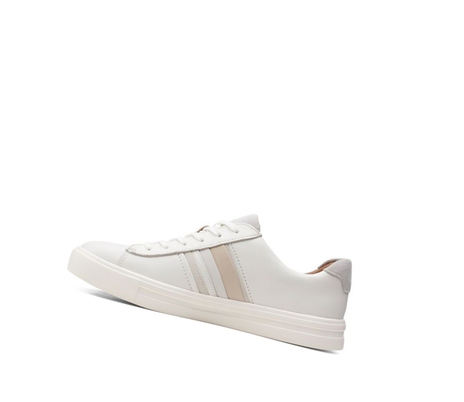 Clarks Un Maui Band Wildleder Freizeitschuhe Damen Weiß | KLHO10924