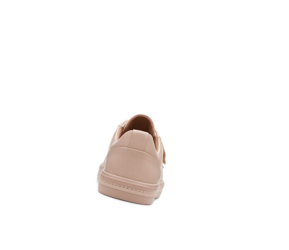 Clarks Un Maui Riemen Leder Lederschuhe Damen Hautfarbe | HCJL39028