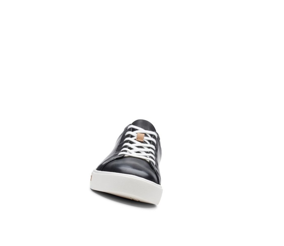 Clarks Un Maui Spitze Leder Weite Fit Lederschuhe Damen Schwarz | EXUS73491