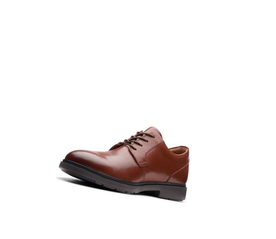 Clarks Un Tailor Tie Leder Lederschuhe Herren Braun | ENLK03821