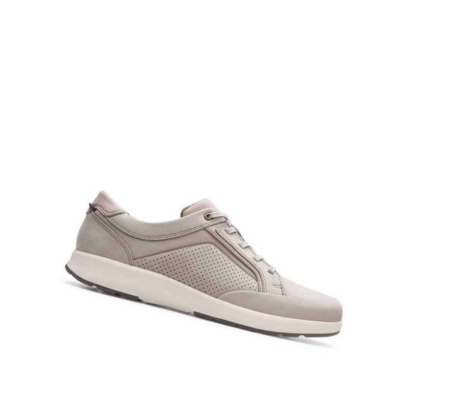 Clarks Un Trail Form Nubuck Wildleder Sneakers Herren Gold | OVRE28496