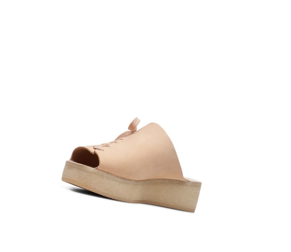 Clarks Wallacraft Open Nubuck Wallabee Damen Hellrosa | BGSZ87051