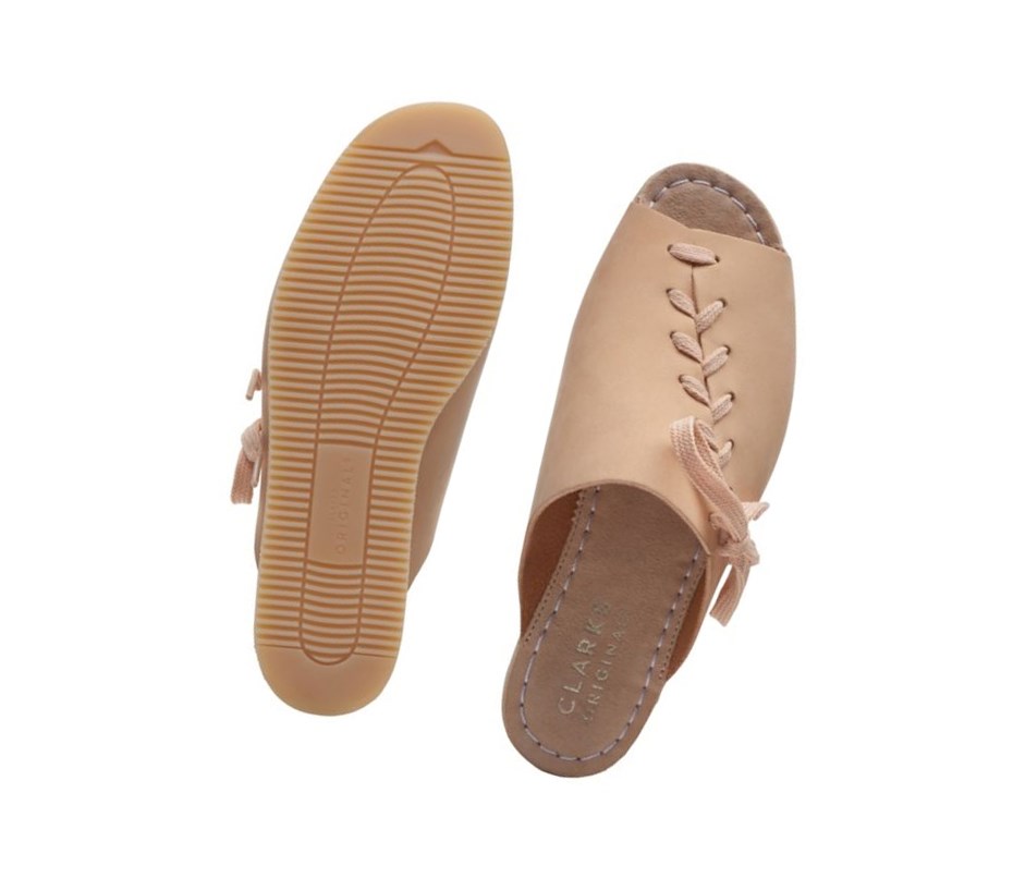 Clarks Wallacraft Open Nubuck Wallabee Damen Hellrosa | BGSZ87051