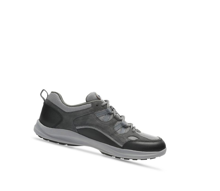 Clarks Wave Vista Wildleder Sneakers Herren Grau | ZRKB79316