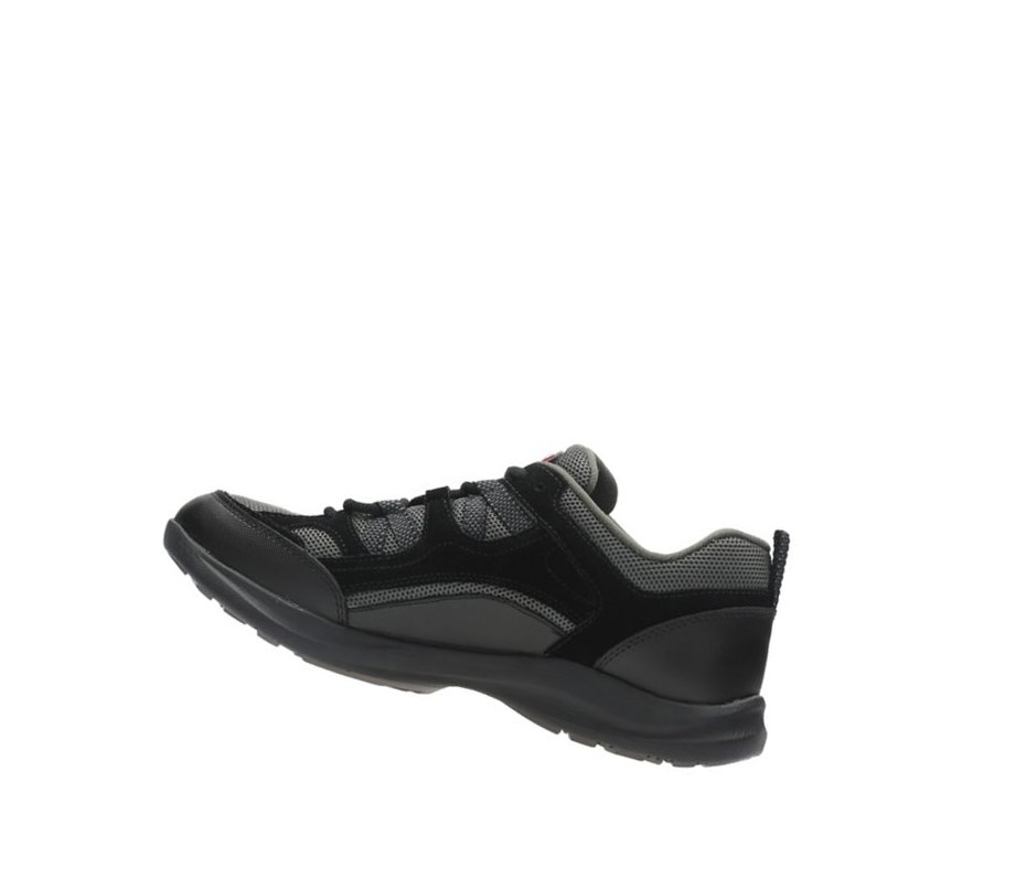 Clarks Wave Vista Wildleder Wanderschuhe Herren Schwarz | JHUW69581