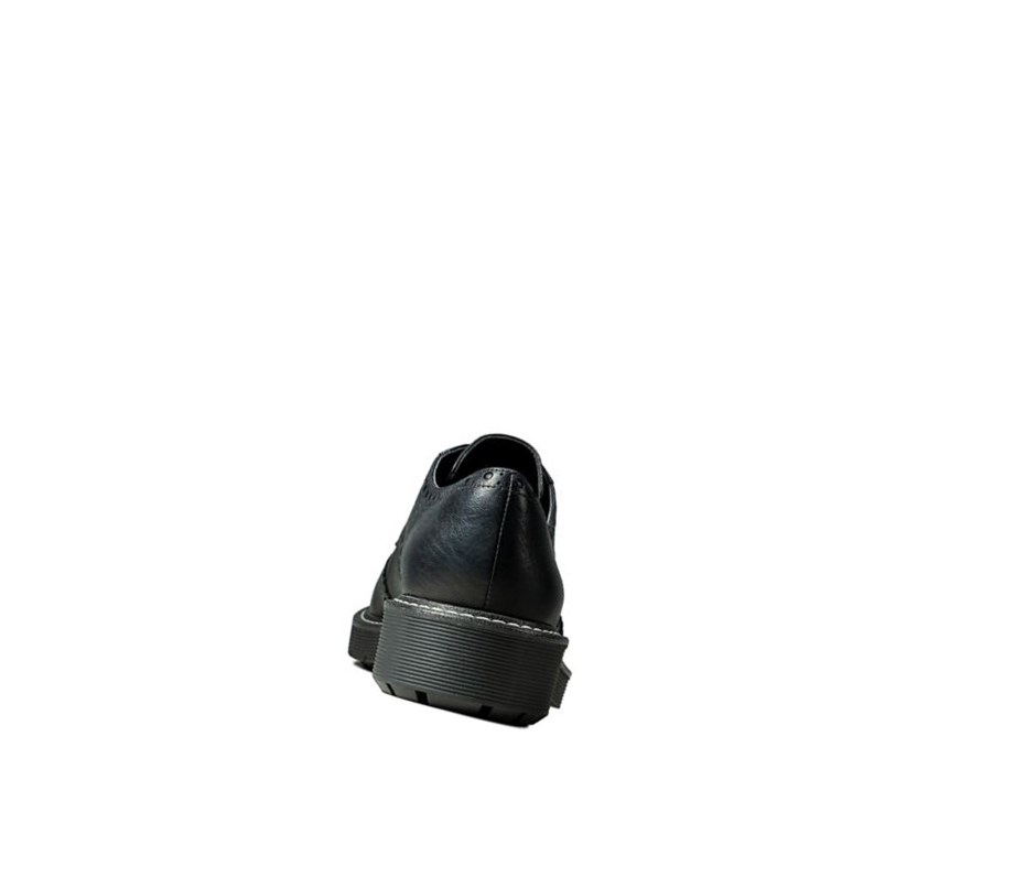 Clarks Witcombe Echo Leder Wanderschuhe Damen Schwarz | WNCF03562